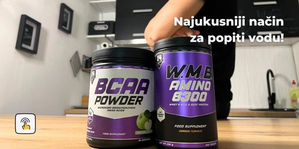 bcaa najukusniji način za popiti vodu